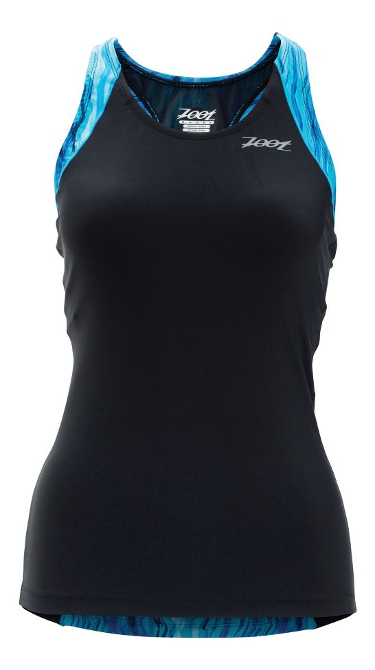 Womens Zoot Performance Tri Racerback Tanks Technical Tops