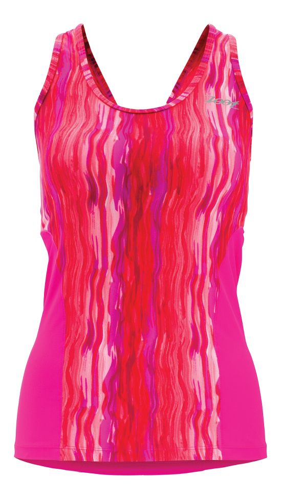 Womens Zoot Performance Tri Cut-Out Tank Tanks Technical Tops