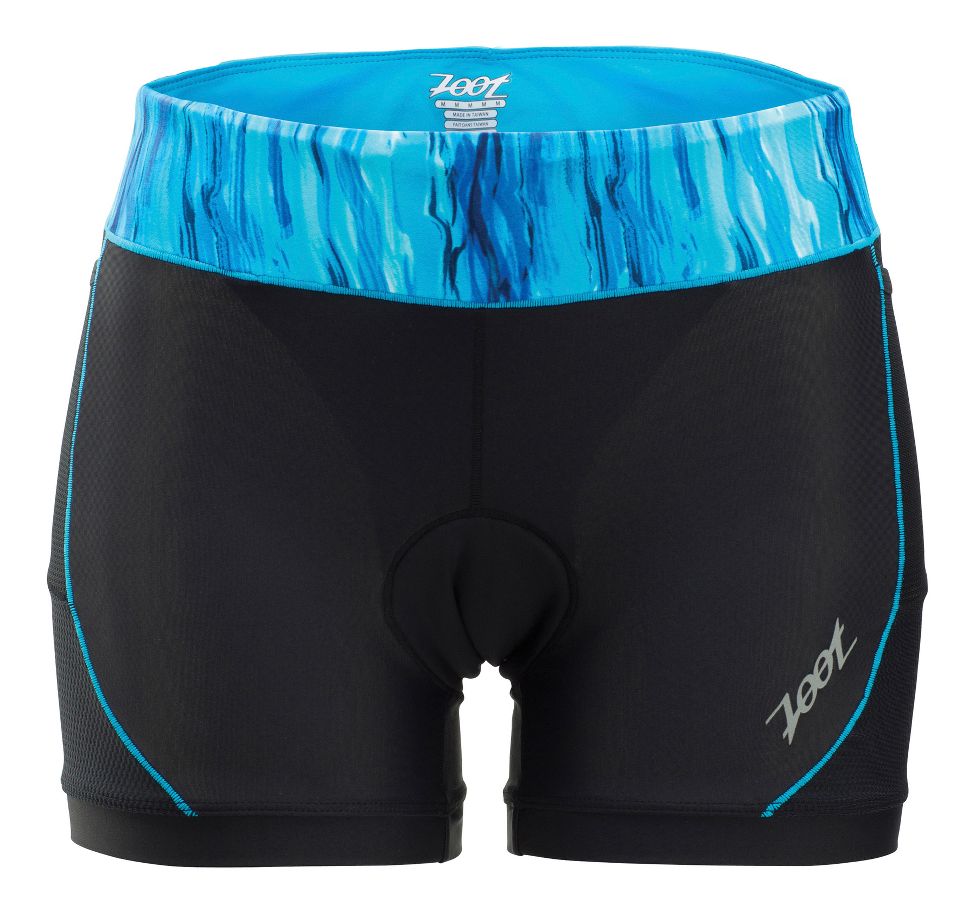 Womens Zoot Performance Tri 4 Inch Fitted Shorts