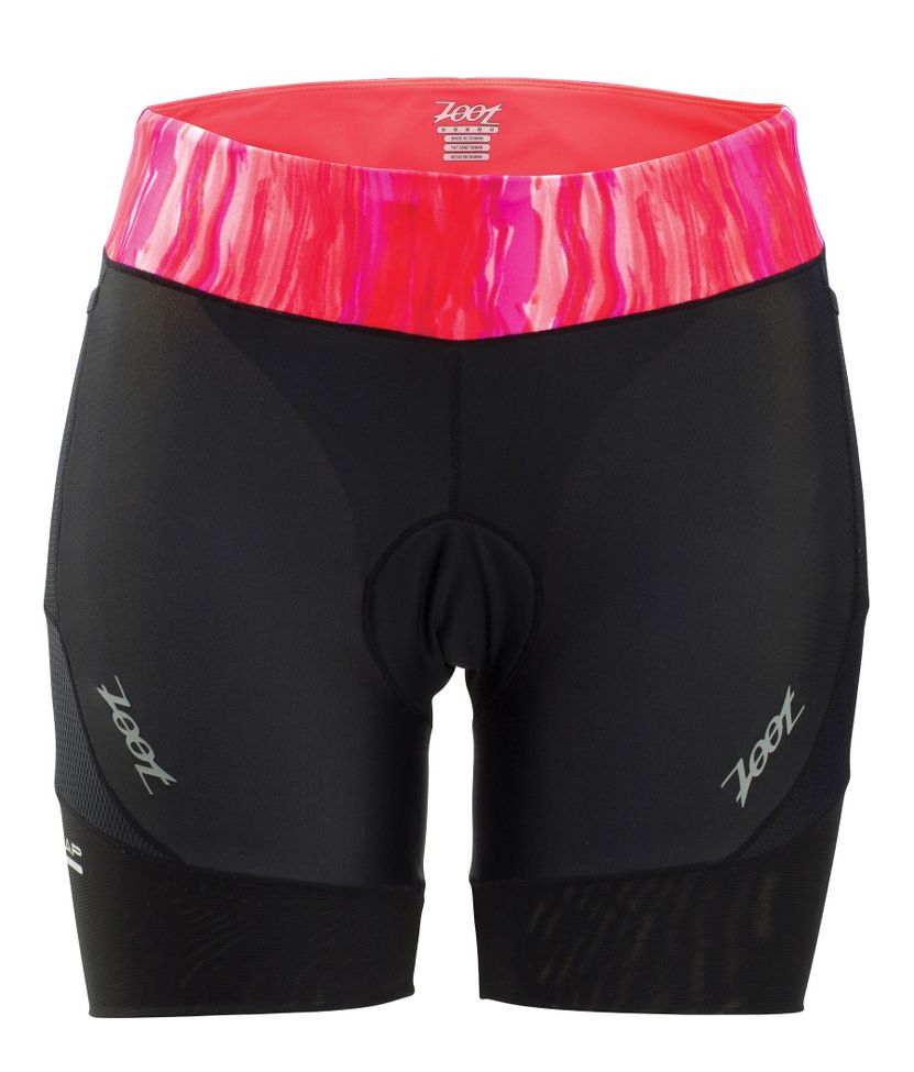 Womens Zoot Performance Tri 6 Inch Fitted Shorts