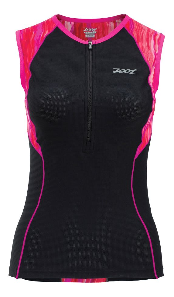 Womens Zoot Active Tri Mesh Tank Technical Tops