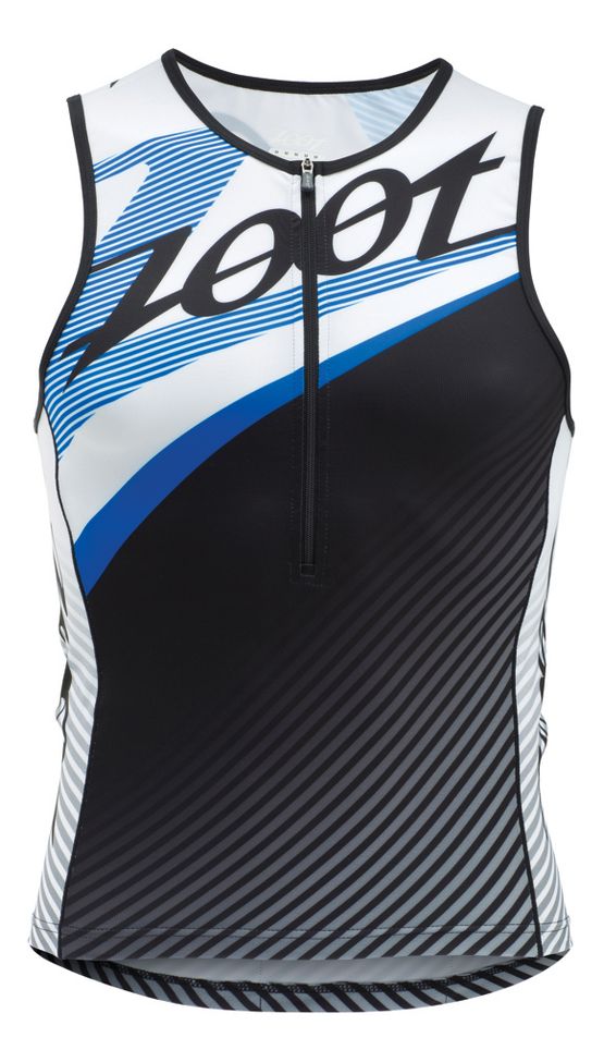 Mens Zoot Performance Tri Team Tank Sleeveless Technical Tops