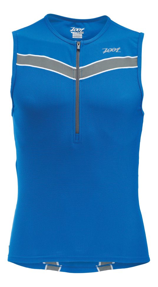 Mens Zoot Active TriI Mesh Tank Sleeveless Technical Tops