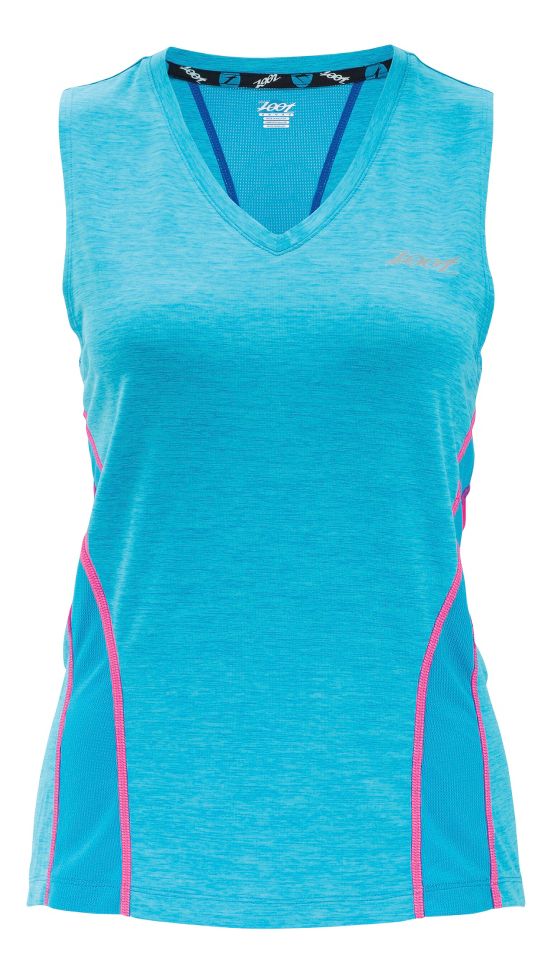 Womens Zoot Performance Run Swift Sleeveless Tee Technical Tops