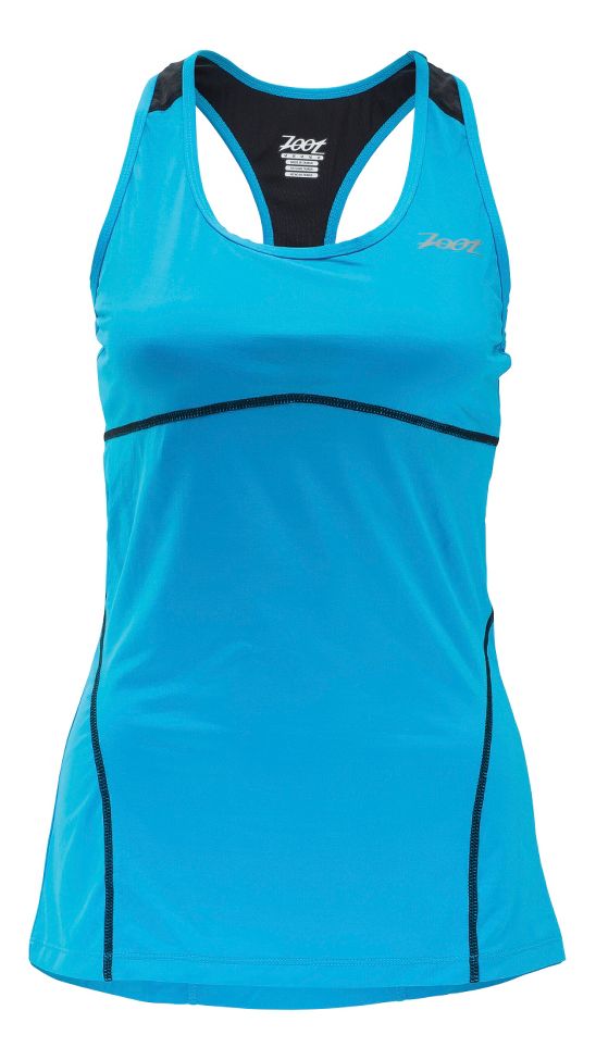 Womens Zoot Performance Run Swift Racerback Sport Top Bras