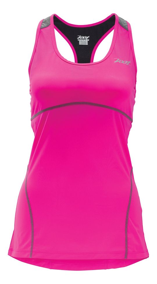 Womens Zoot Performance Run Swift Racerback Sport Top Bras