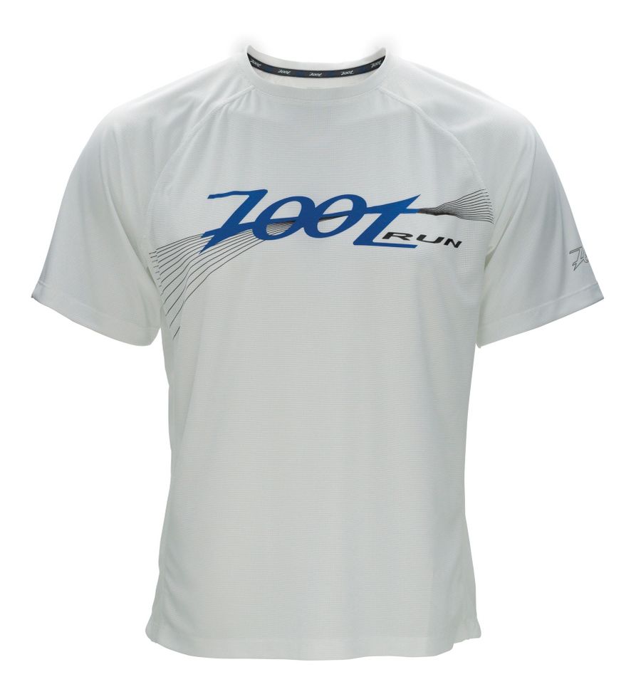 Mens Zoot Active Run Screenprint Tee Short Sleeve Technical Tops