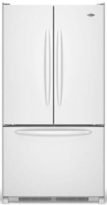 Maytag MFF2558KEW WW 24.8 cu. ft. capacity white bottom mount refrigerator
