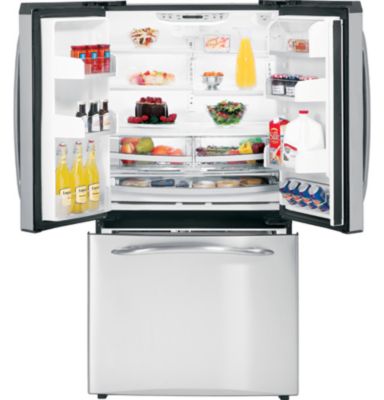 General Electric PFSS5NFWSS SS 25 cu. ft. stainless steel bottom mount refrigerator