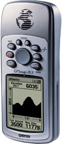 Handheld Electronic Map with Sensors
