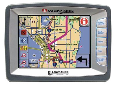 Lowrance IWAY 500C