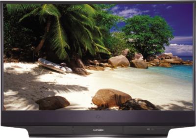 Mitsubishi WD65831 65 Rear Projection DLP 1080p HDTV