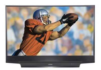Mitsubishi WD65732 65 Rear Projection DLP 1080p HDTV