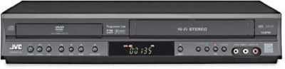 Combination Progressive DVD Player & VHS VCR