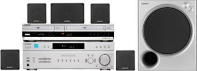 DVD/VHS Combo Home Theater in a Box