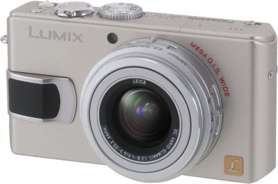 Panasonic DMCLX2S 10.2 MP Digital Camera With 4x Optical Zoom