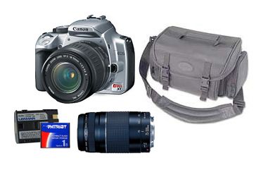 Canon REBEL XT SILVER PACKAGE