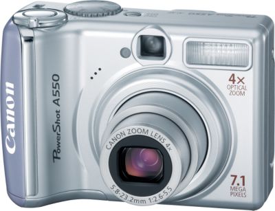 Canon PowerShot A550 7.1 Megapixel Digital Camera