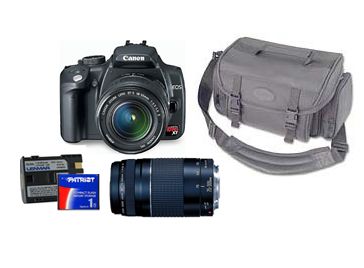 Canon Digital Rebel Xt Black Package