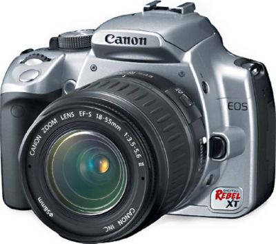 Canon Digital Rebel Xt Silver W/ 18-55mm