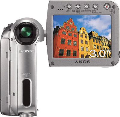 MiniDV 680K Pixel Compact Digital Camcorder-Silver