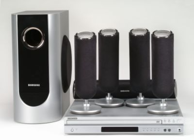DVD Home Theater System With 5.1 Surround Sound