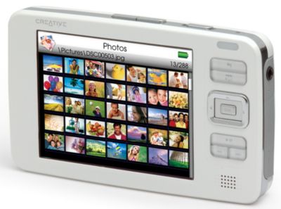 Creative ZENV30GBWH ZEN Vision W 30 GB Portable Digital Media Pl