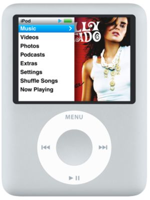Apple 8gb Ipod Video Nano Silver