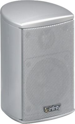 Two-Way Bookcase Speaker, Platinum Finish