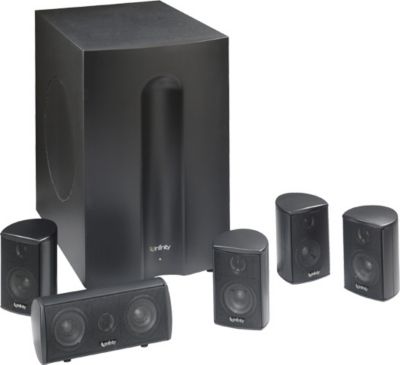 Six-Piece, 5.1-Channel Speaker Package, Charcoal Finish