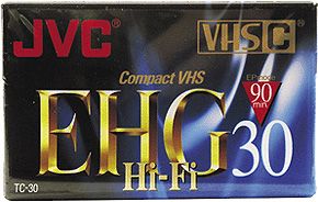 Extra-High Grade Compact VHS Camcorder Tape