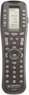 Universal Remote Control MasterControl RF20