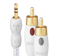 Audioquest MINI1 (Mini To RCA) 2M Mini-1 Mini-To-RCA Cable (6 7)