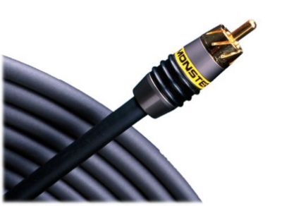 Monster Video 2 High Resolution Composite Video Cable with RCA Connectors