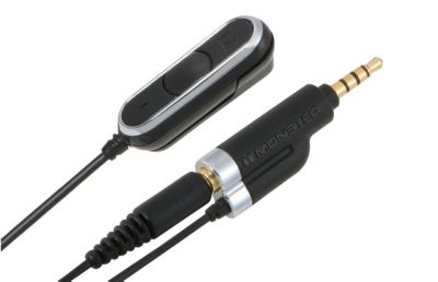  Monster Cable iSoniTalk Microphone Headphone Adapter For iPhone Microphone/headphone adapter