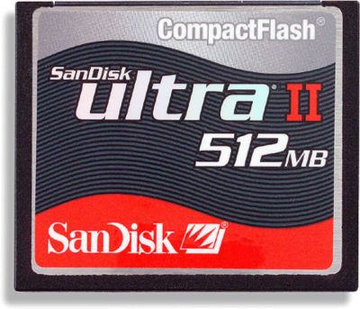 512MB Ultra II CompactFlash