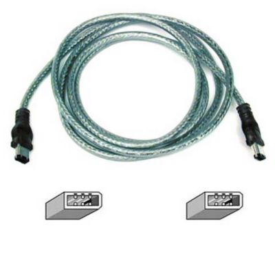 IEEE 1394 FireWire Compatible Cable (6-pin/6-pin) - 6 feet