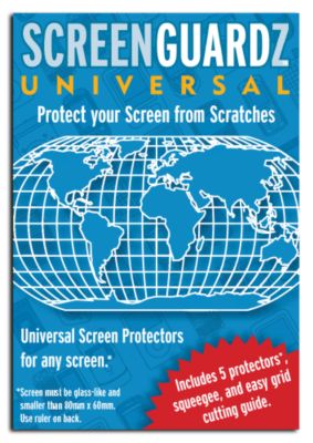 ScreenGuardz UNIVERSAL SCREEENGUARDZ 5 PACK