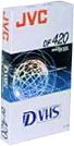 JVC Blank DVHS Tape