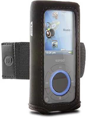 DLO Action Jacket, Sansa e200, Black