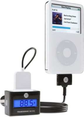 DLO TransDock micro, iPod