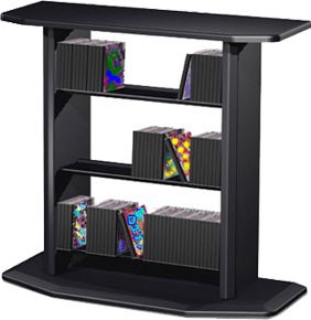 CD/DVD Media Storage Shelf Unit