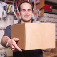 Zone Landing: Guy Holding Box