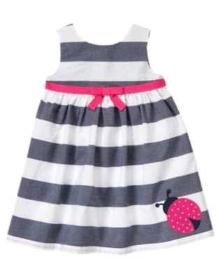 Ladybug Stripe Dress