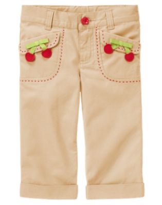 Bow Pocket Capri Pant