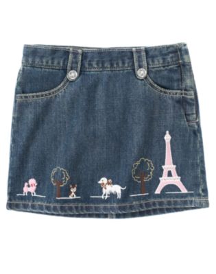 Gem Parisian Dogs Jean Skort