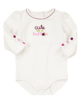Cute as a Button Bodysuit