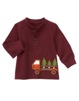 Truck Henley Tee