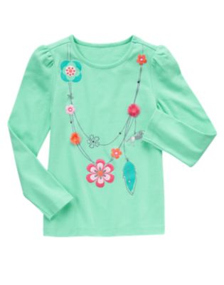 Gem Necklace Tee