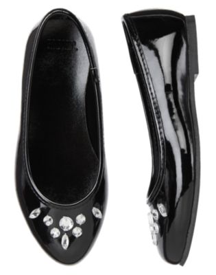 Gem Patent Ballet Flat